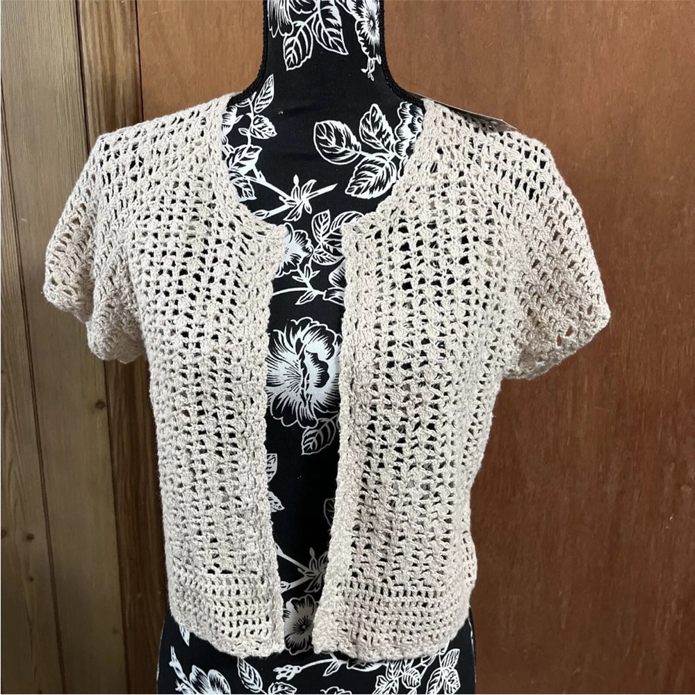 Kim Rogers knit cover crochet NWT